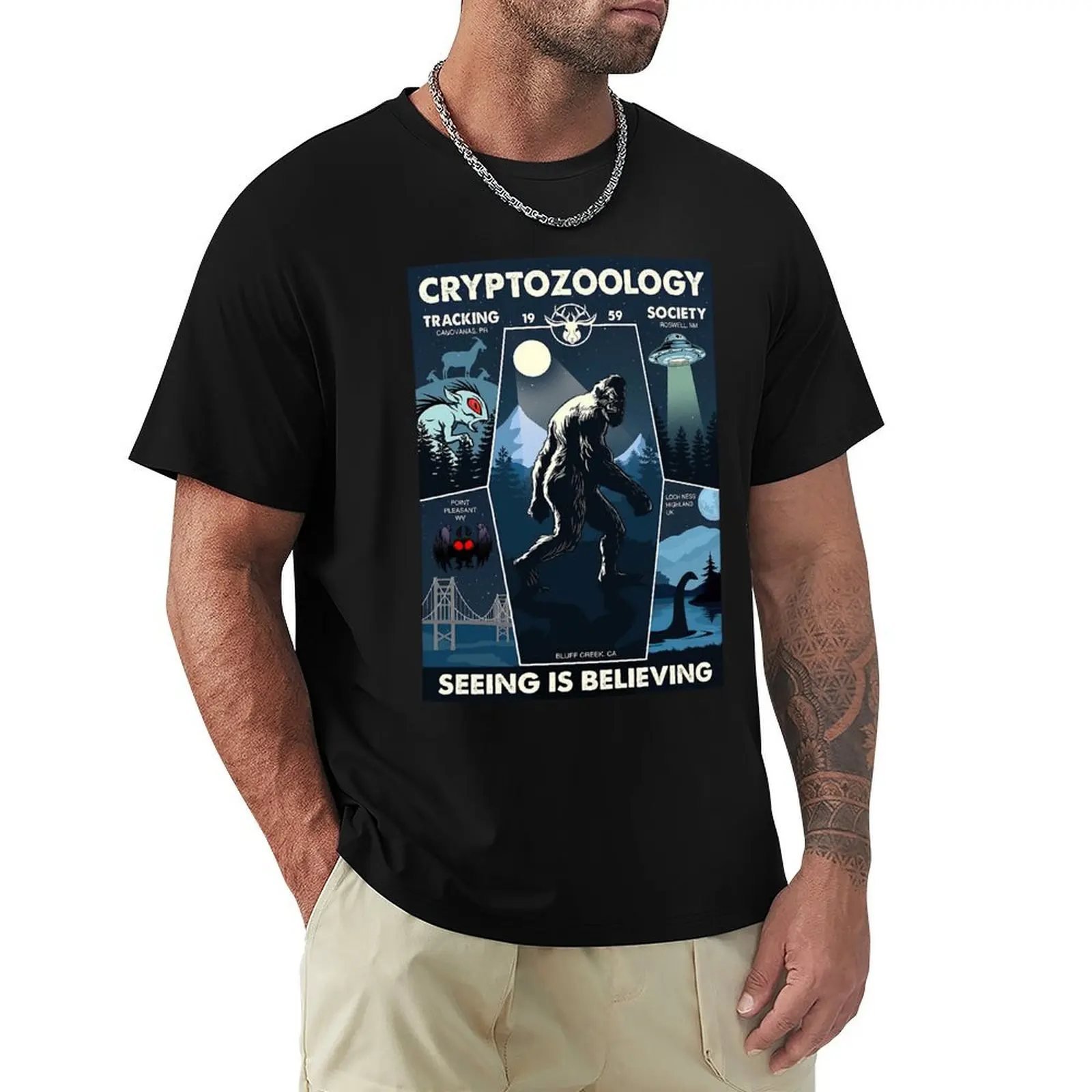 Retro Wave Cryptid Monster Sweater Creepy Birthday Gift T-Shirt croswit shirt man sports fans plain t shirts men
Retro Wave Cryptid Monster Sweater Creepy Birthday Gift T-Shirt croswit shirt man sports fans plain t shirts men