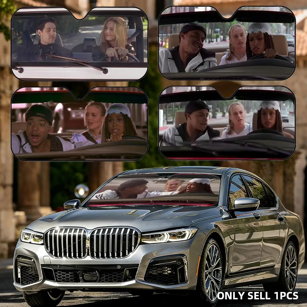Movie C-Clueless Driving Sun Visor Reusable Aluminum Foil Car Windshield Sun Visor UV Protector Heat Insulation Cover Shade
Movie C-Clueless Driving Sun Visor Reusable Aluminum Foil Car Windshield Sun Visor UV Protector Heat Insulation Cover Shade