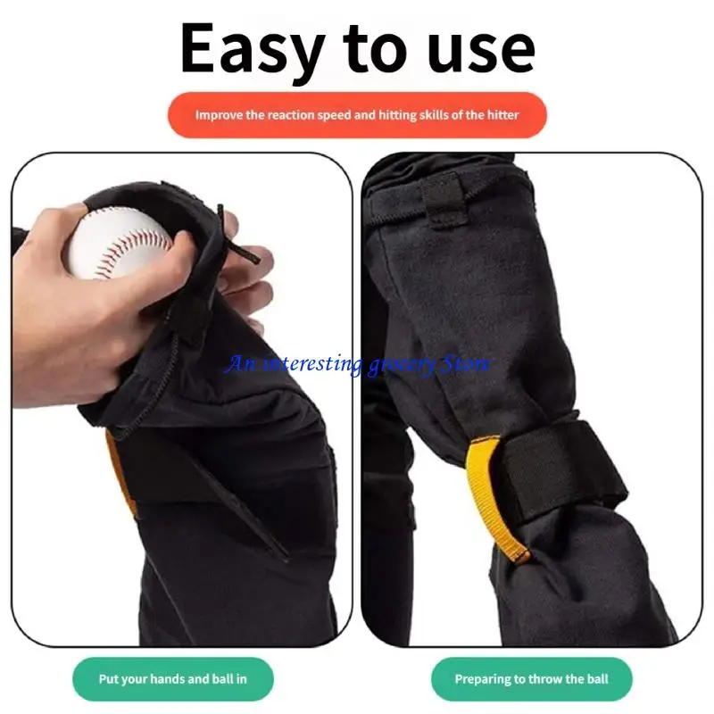 652D Throwing Sock Portable Improve Throwing Mechanics Equipment Sleeve Softball Pitching Trainer for Dorm, Outdoor, Backyard
652D Throwing Sock Portable Improve Throwing Mechanics Equipment Sleeve Softball Pitching Trainer for Dorm, Outdoor, Backyard