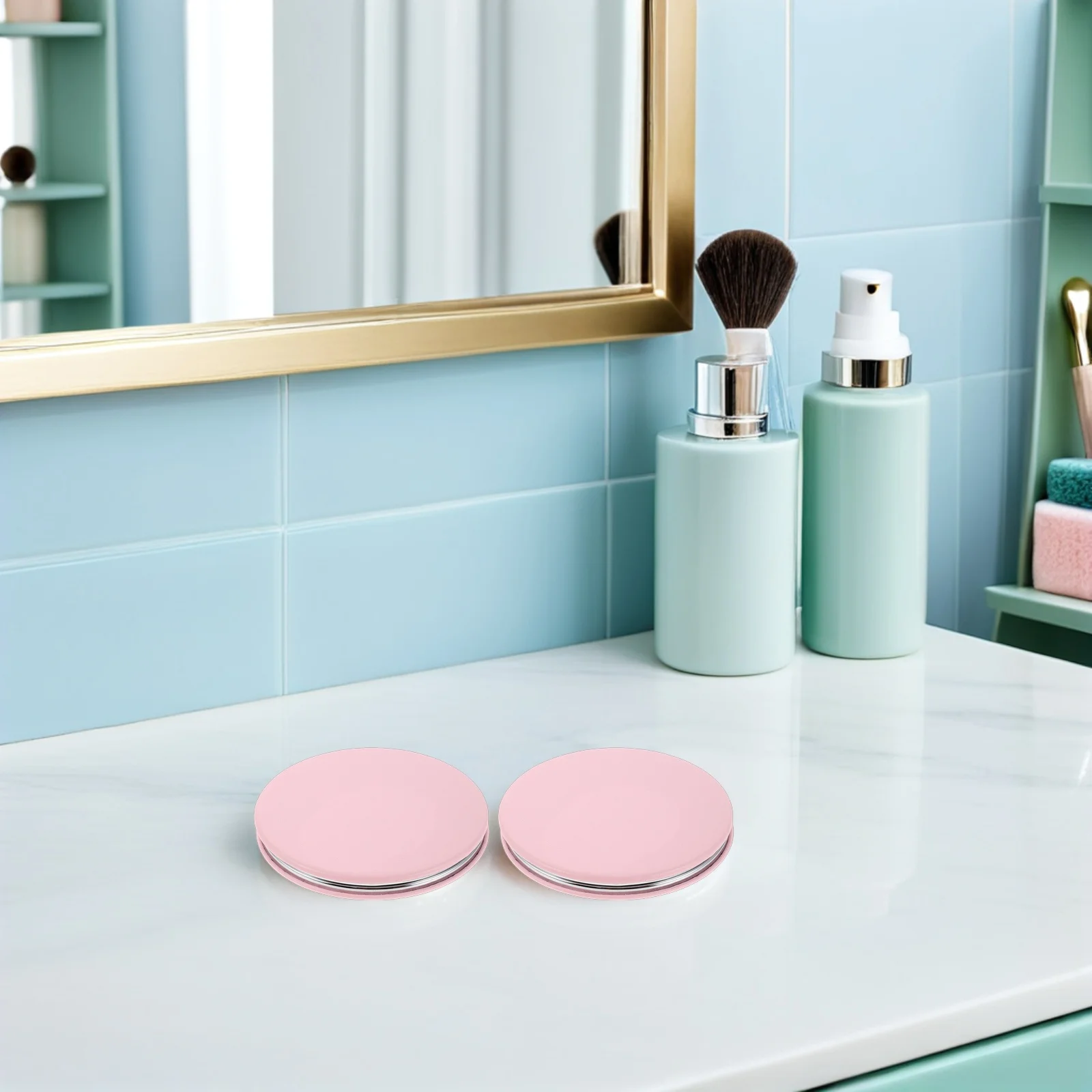 5Pcs Portable Folding Mirror Compact Round Double-Sided High-Definition for Men Women Purse Travel Grooming
5Pcs Portable Folding Mirror Compact Round Double-Sided High-Definition for Men Women Purse Travel Grooming