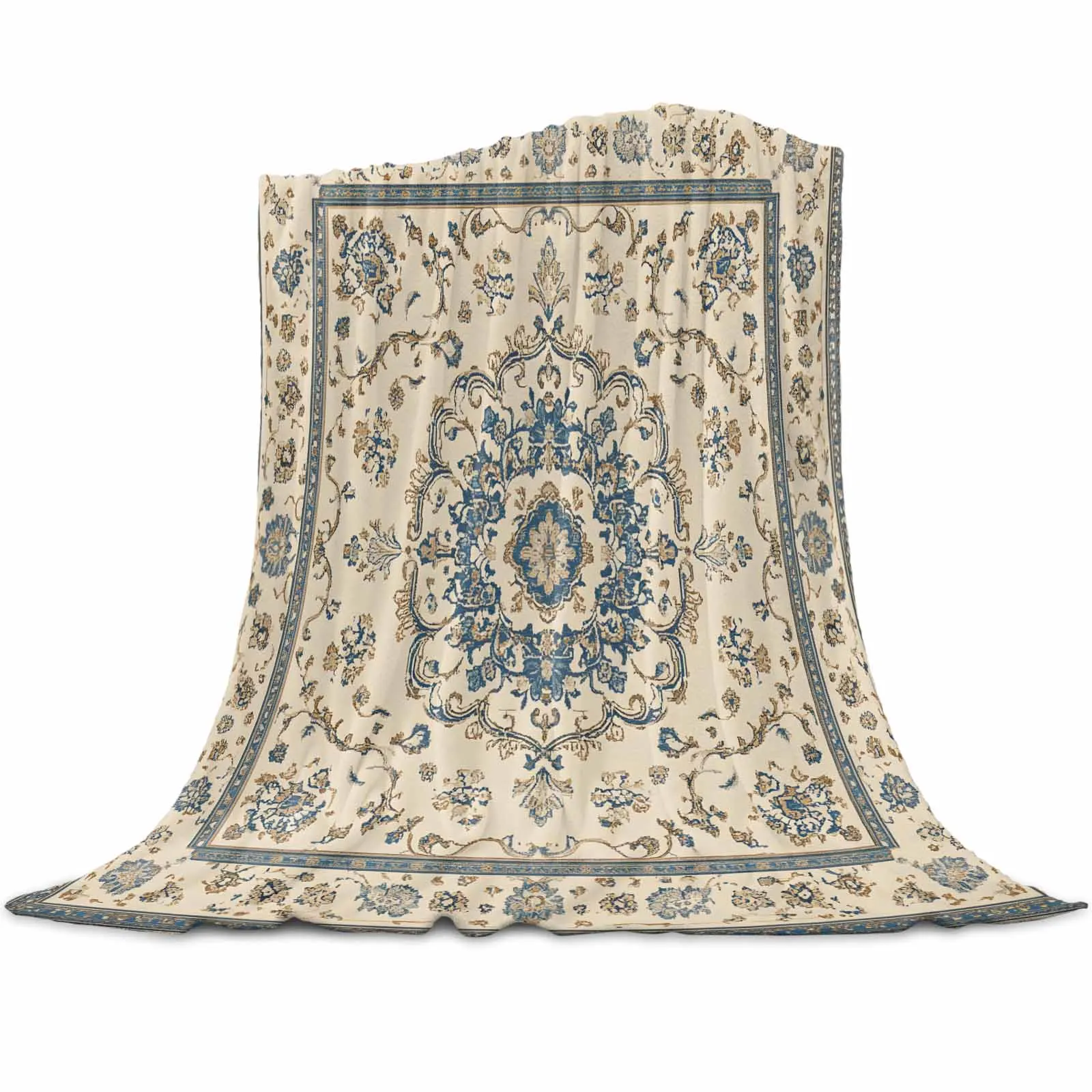 Vintage Traditional Flowers Luxury Throw Flannel Machine-washable Blankets for Sofa Couch and Bed
Vintage Traditional Flowers Luxury Throw Flannel Machine-washable Blankets for Sofa Couch and Bed