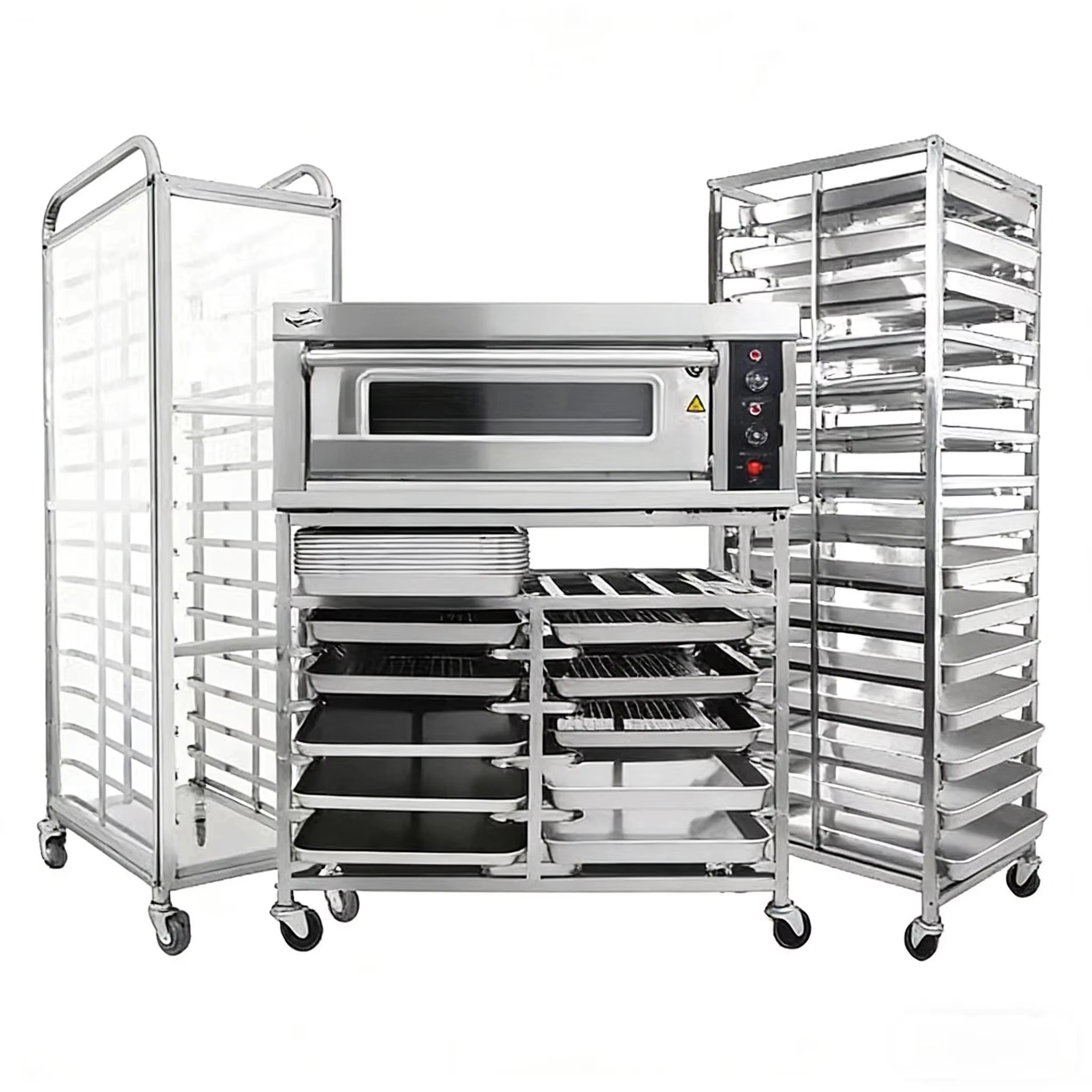 kz-Ruineng Rust-Resistant Stainless Steel Baking Tray Rack Holder for Baking & Cooling / Kitchen Storage Sturdy Heavy-Duty%
kz-Ruineng Rust-Resistant Stainless Steel Baking Tray Rack Holder for Baking & Cooling / Kitchen Storage Sturdy Heavy-Duty%