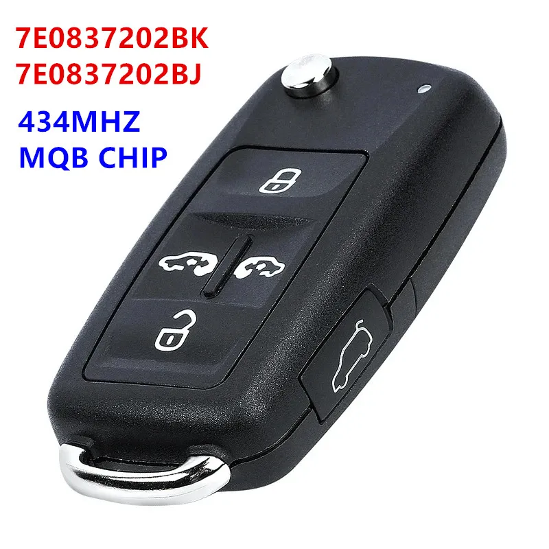 KEYECU Replacement Flip Remote Key FOB 5B 434MHZ MQB Chip For Volkswangen Multivan Sharan 2016 2017 7E0837202BK 7E0 837 202 BJ
KEYECU Replacement Flip Remote Key FOB 5B 434MHZ MQB Chip For Volkswangen Multivan Sharan 2016 2017 7E0837202BK 7E0 837 202 BJ