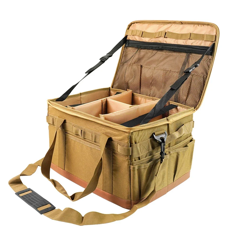 Portable Large Zipper Camping Bag Anti-crash Stove Cookware Carrying Bag Multifunctional Durable Camping Accessories Storage
Portable Large Zipper Camping Bag Anti-crash Stove Cookware Carrying Bag Multifunctional Durable Camping Accessories Storage