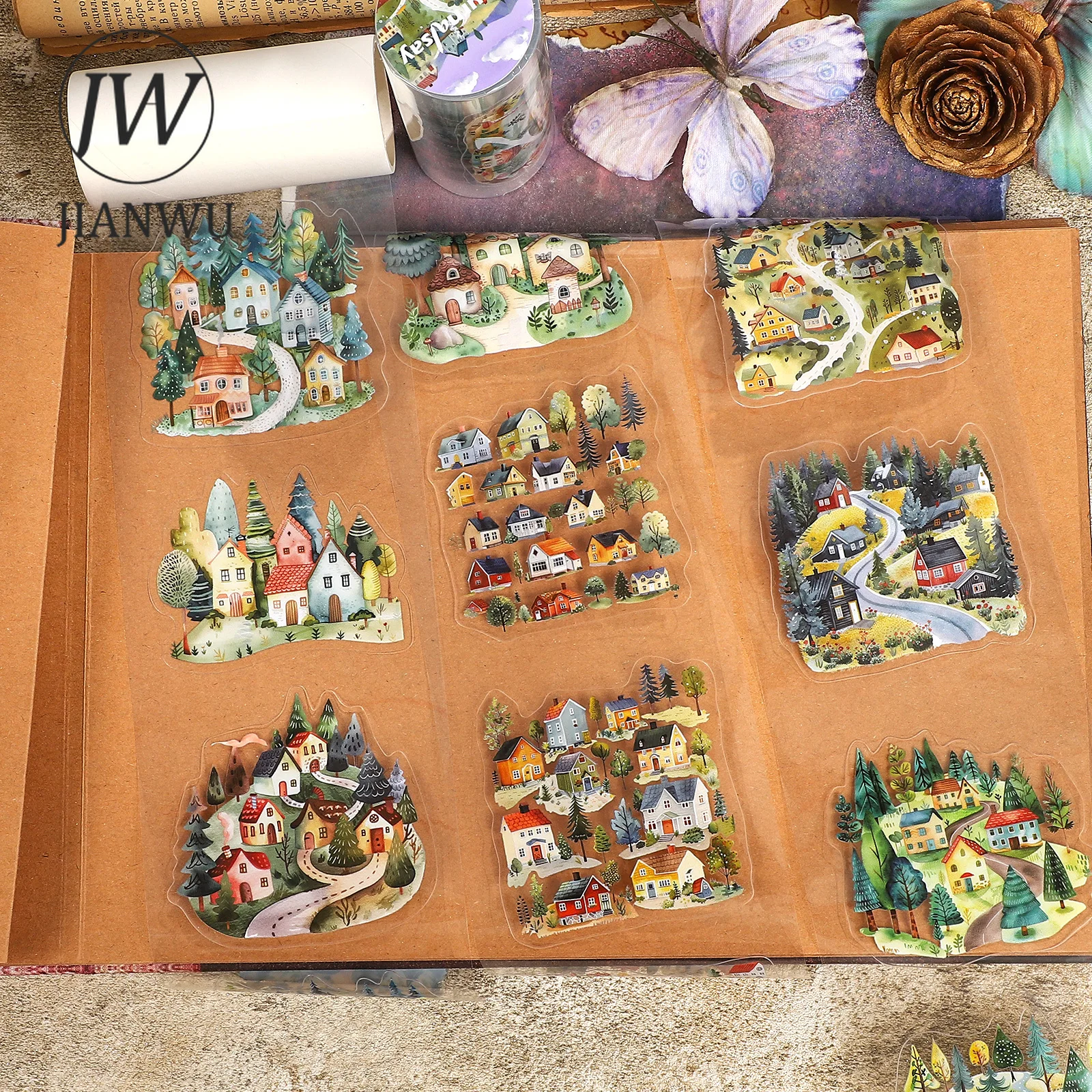 JIANWU 80 мм * 200 см винтажный скандинавский коттеджный дом пейзажный материал коллаж Скрапбукинг ПЭТ лента креативный DIY журнал канцелярские принадлежности
JIANWU 80 мм * 200 см винтажный скандинавский коттеджный дом пейзажный материал коллаж Скрапбукинг ПЭТ лента креативный DIY журнал канцелярские принадлежности