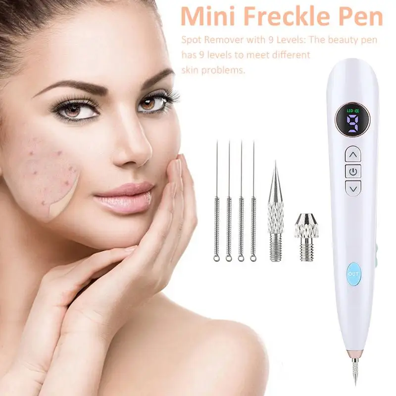 Wireless 9-Level Plasma Pen Skin Wart Tag Tattoo Mole Remover Pen Profesional LCD Skin Tag Remover Beauty Machine Accessories
Wireless 9-Level Plasma Pen Skin Wart Tag Tattoo Mole Remover Pen Profesional LCD Skin Tag Remover Beauty Machine Accessories