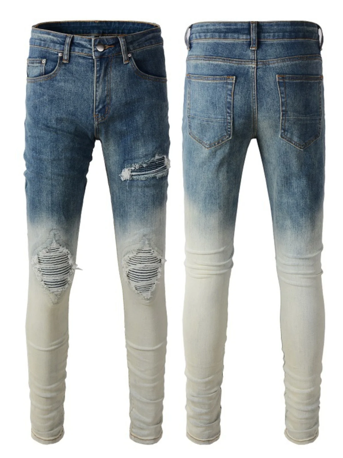 Джинсы Slim Fit стрейч в американском ретро-стиле с эффектом потертости, высокой эластичностью, молодежные повседневные хлопковые джинсы, модные облегающие длинные брюки
Джинсы Slim Fit стрейч в американском ретро-стиле с эффектом потертости, высокой эластичностью, молодежные повседневные хлопковые джинсы, модные облегающие длинные брюки