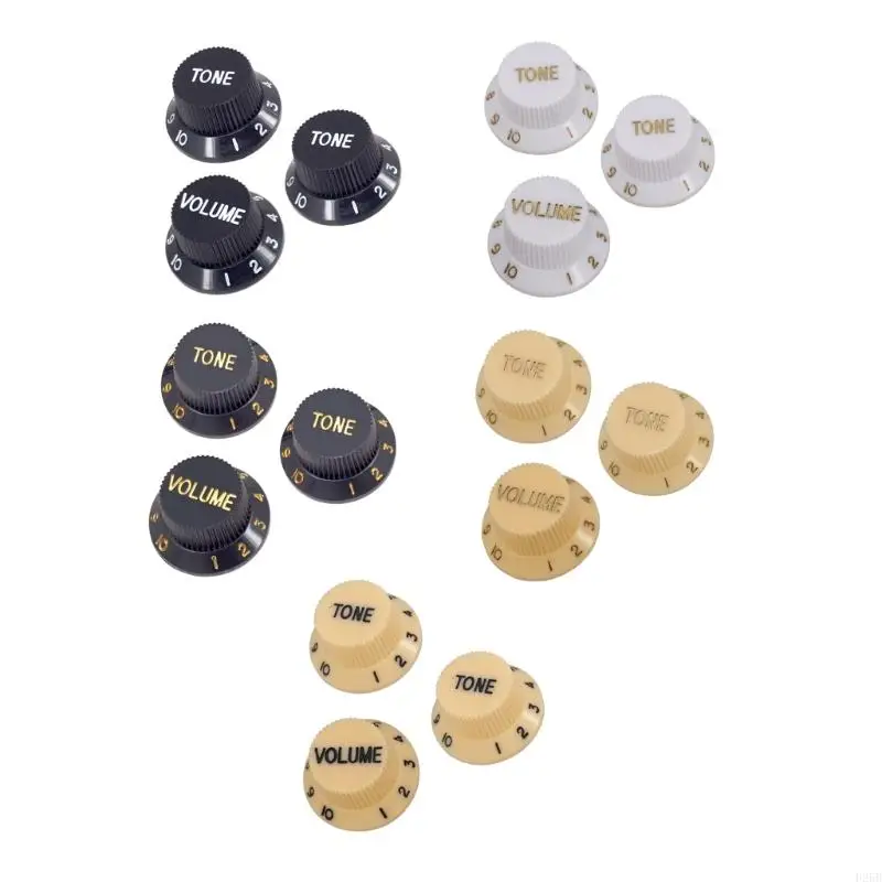 Guitar Knobs Set Potentiometer Caps Plastic Guitar Knobs Plastic Texture for Electric Guitar Volumes and Tone Controls
Guitar Knobs Set Potentiometer Caps Plastic Guitar Knobs Plastic Texture for Electric Guitar Volumes and Tone Controls