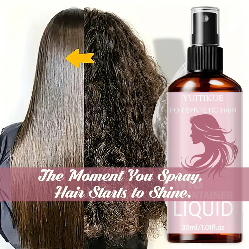 YUITIKUE Wig Detangler Spray, Keeps Synthetic Hair Smooth, Tangle-Free and Naturally Shiny All Day
YUITIKUE Wig Detangler Spray, Keeps Synthetic Hair Smooth, Tangle-Free and Naturally Shiny All Day