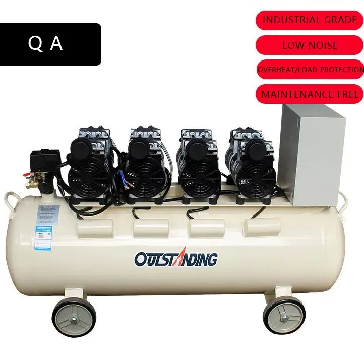 Air Compressor High Performance 110V/240V Silent Oil-Free 1500W Industrial Grade For Home Repair Tire Inflation
Air Compressor High Performance 110V/240V Silent Oil-Free 1500W Industrial Grade For Home Repair Tire Inflation