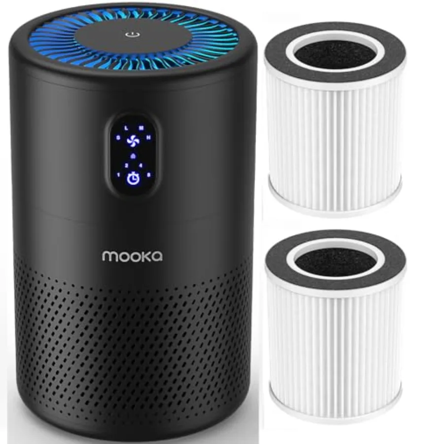 B-D02L Air Purifier Filter pre-installed and 2 Pack Extra Official Certified Replacement Filter
B-D02L Air Purifier Filter pre-installed and 2 Pack Extra Official Certified Replacement Filter