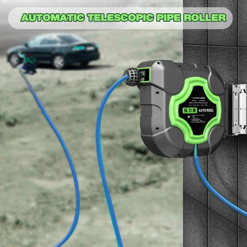 Retractable Garden Hose Wall Mount Water Drum Cleaning Automatic Machine Telescopic Hose Reel For Home Shop Car Wash Garden
Retractable Garden Hose Wall Mount Water Drum Cleaning Automatic Machine Telescopic Hose Reel For Home Shop Car Wash Garden