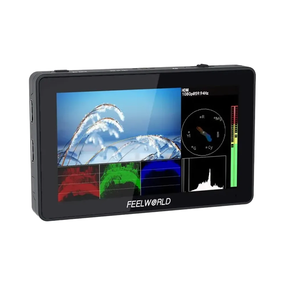For FEELWORLD F6 Plus V2 6' On-Camera HDR 3D LUT IPS FHD 1920x1080 Field For DSLR Touch Screen Video Focus Assistance
For FEELWORLD F6 Plus V2 6' On-Camera HDR 3D LUT IPS FHD 1920x1080 Field For DSLR Touch Screen Video Focus Assistance