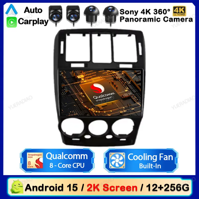 Автомобильный радиоприемник Android 15 для Hyundai Getz 2002 2003-2011, мультимедийный стерео видеоплеер, Carplay Auto GPS NAVI 4G WIFI QLED DSP BT
Автомобильный радиоприемник Android 15 для Hyundai Getz 2002 2003-2011, мультимедийный стерео видеоплеер, Carplay Auto GPS NAVI 4G WIFI QLED DSP BT