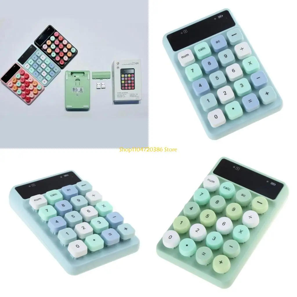 K0EA 2.4G Numeric Keypad Mini Numpad 20Keys Digital Keyboard for Accounting Cashier
K0EA 2.4G Numeric Keypad Mini Numpad 20Keys Digital Keyboard for Accounting Cashier