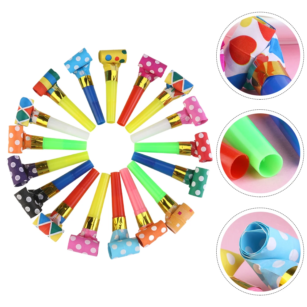 100 Pcs Blow Roll Cheering Props Birthday Whistle Blowers Gift Complete Party Supplies Kids Toy Child
100 Pcs Blow Roll Cheering Props Birthday Whistle Blowers Gift Complete Party Supplies Kids Toy Child