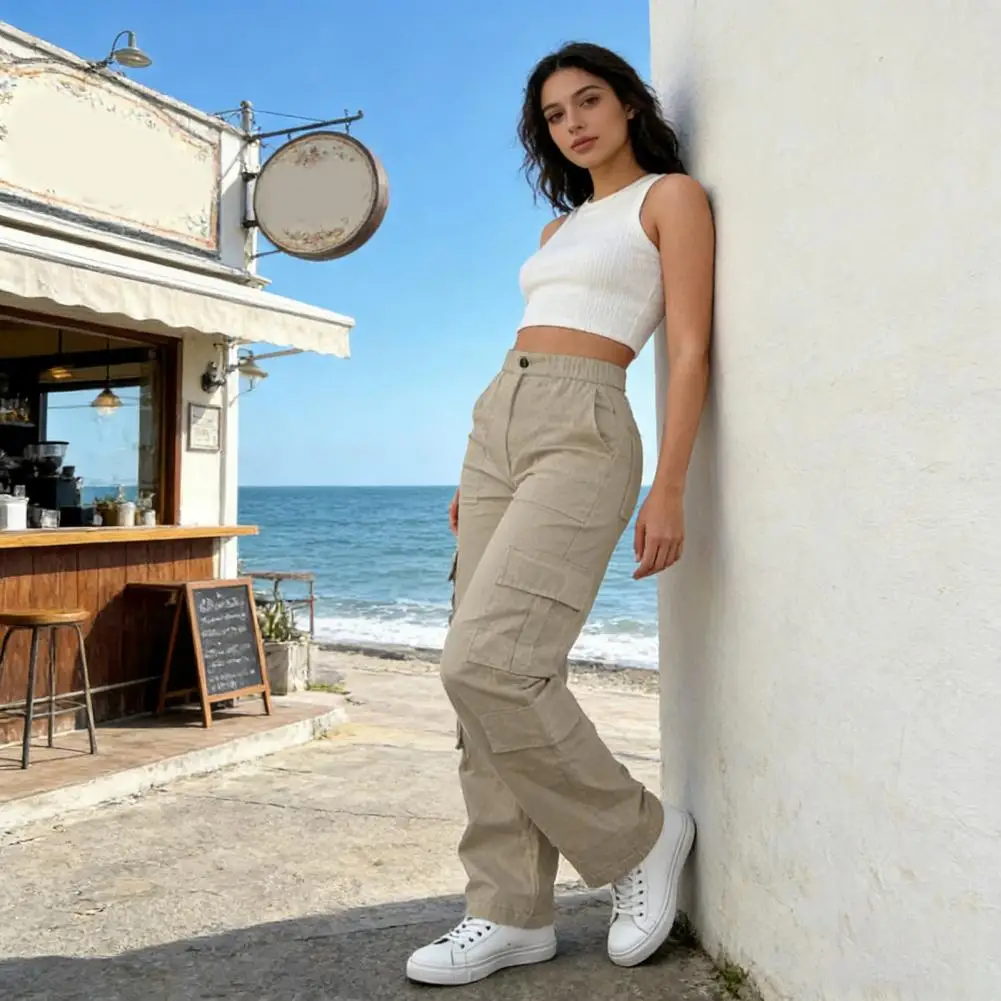 2026 Cargo Pants For Women High Waisted Wide Leg Casual Baggy Hiking Pants Streetwear Straight Leg Trousers Commuting Pants
2026 Cargo Pants For Women High Waisted Wide Leg Casual Baggy Hiking Pants Streetwear Straight Leg Trousers Commuting Pants
