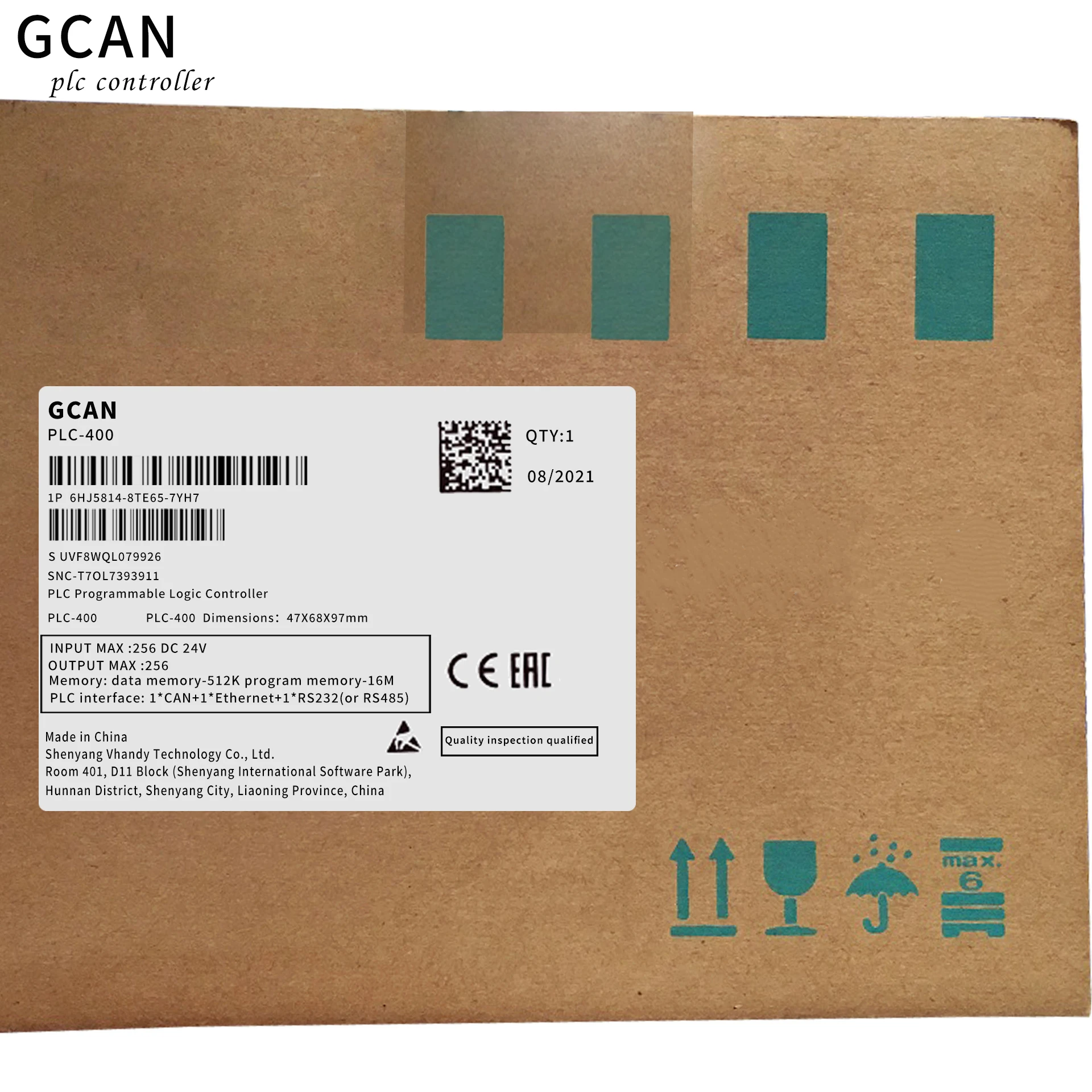 GCAN Electrical Equipment Industrial Control Programmable Logic Controller PLC Input and Output IO
GCAN Electrical Equipment Industrial Control Programmable Logic Controller PLC Input and Output IO