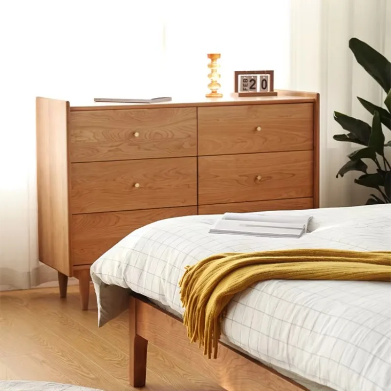 Japanese-style solid wood six-chest cabinet, cherry wood drawers, bedroom, Nordic log furniture, modern simple oak kitchen
Japanese-style solid wood six-chest cabinet, cherry wood drawers, bedroom, Nordic log furniture, modern simple oak kitchen