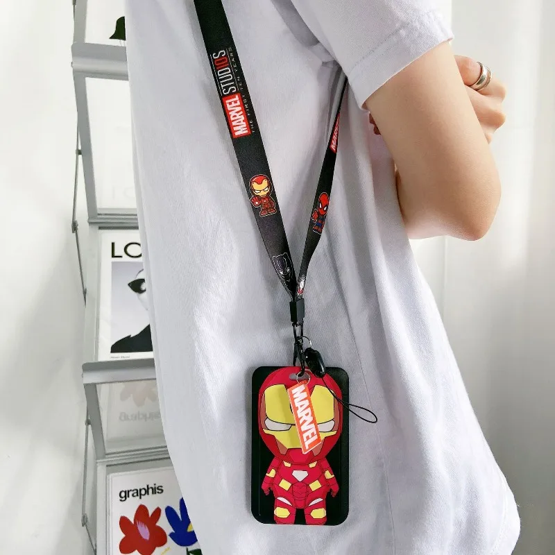 Marvel Superhero ID Card Holder Neck Strap Pendant Cool Boys Door Badge Holder Lanyards Keychain Men Work Credential Case Gift
Marvel Superhero ID Card Holder Neck Strap Pendant Cool Boys Door Badge Holder Lanyards Keychain Men Work Credential Case Gift