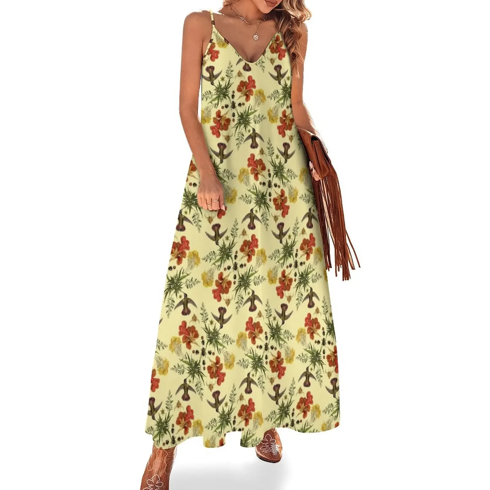 Hummingbirds in Summer. batanical nature pattern. Sleeveless Dress dresses for women 2024 luxury designer party dress
Hummingbirds in Summer. batanical nature pattern. Sleeveless Dress dresses for women 2024 luxury designer party dress