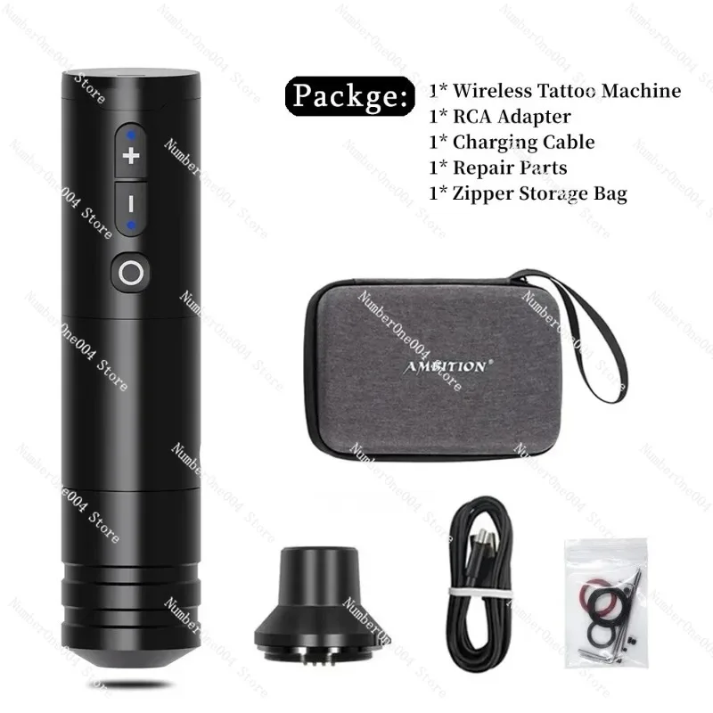 2025 Hot Sale 2400mAh 4.0 Stroke Powerful Coreless Motor Digital Wireless Rotary Tattoo Pen Machine for Body Art
2025 Hot Sale 2400mAh 4.0 Stroke Powerful Coreless Motor Digital Wireless Rotary Tattoo Pen Machine for Body Art