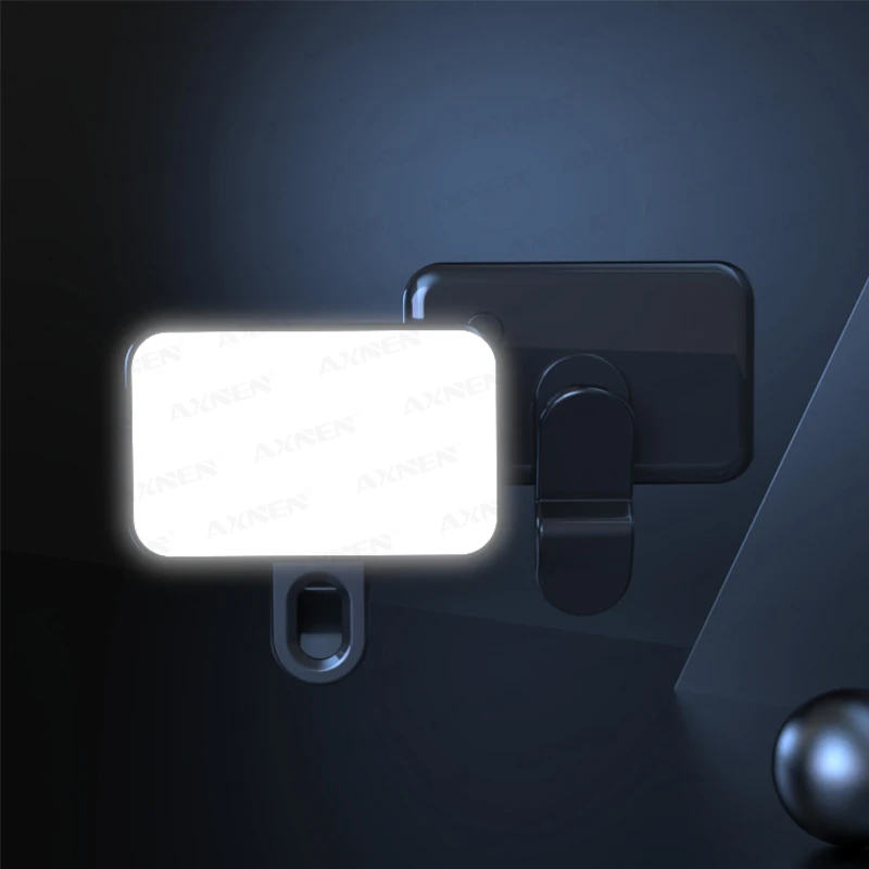 Portable Selfie Phone Light, Photography Fill Light for Smartphone / Laptop / IPad / Video Conference / Vlog, Adjusted 3 Color
Portable Selfie Phone Light, Photography Fill Light for Smartphone / Laptop / IPad / Video Conference / Vlog, Adjusted 3 Color