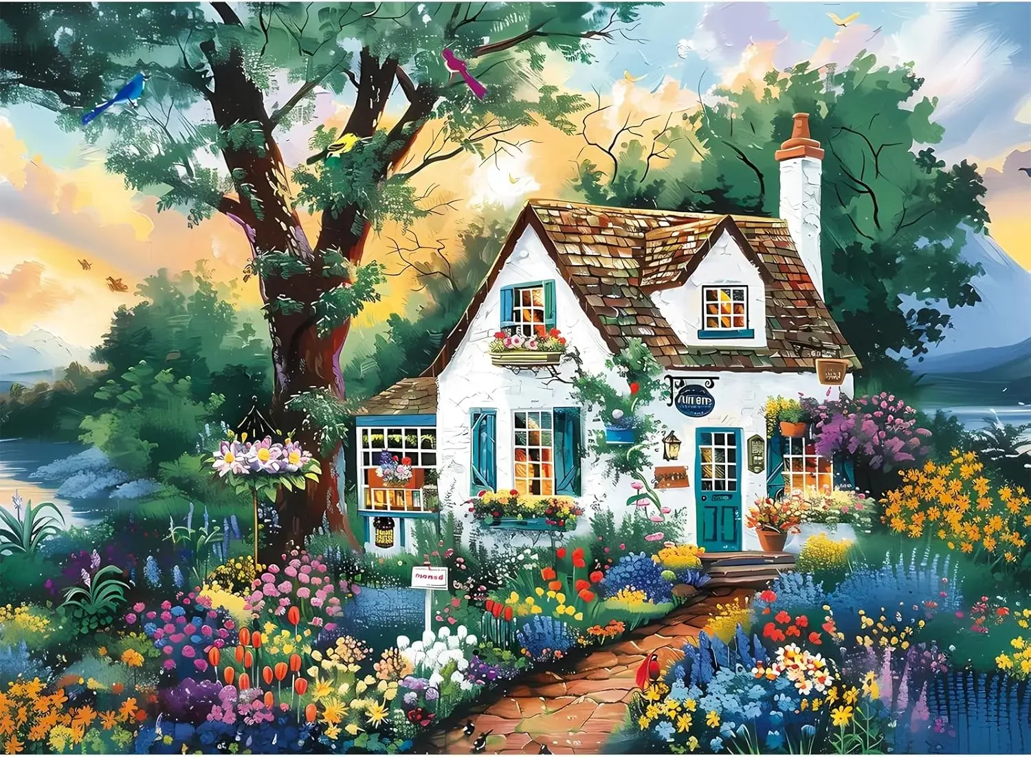 Spring Garden Patio Landscape Adults Wooden Puzzles Relaxing Challenge Premium Quality Jigsaw Puzzles Perfect Holiday Gifts
Spring Garden Patio Landscape Adults Wooden Puzzles Relaxing Challenge Premium Quality Jigsaw Puzzles Perfect Holiday Gifts