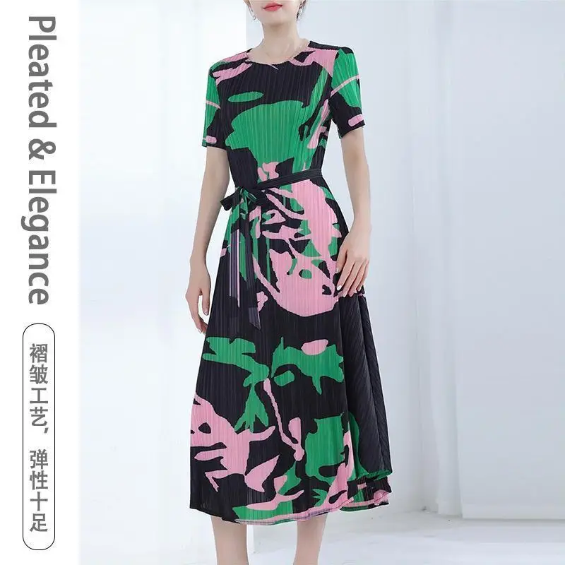 New Women's Dress Womens Dresses Pleated Fashion Temperament Loose Plus Size Dress Slim 2025 Long Skirt new Print Long Section
New Women's Dress Womens Dresses Pleated Fashion Temperament Loose Plus Size Dress Slim 2025 Long Skirt new Print Long Section
