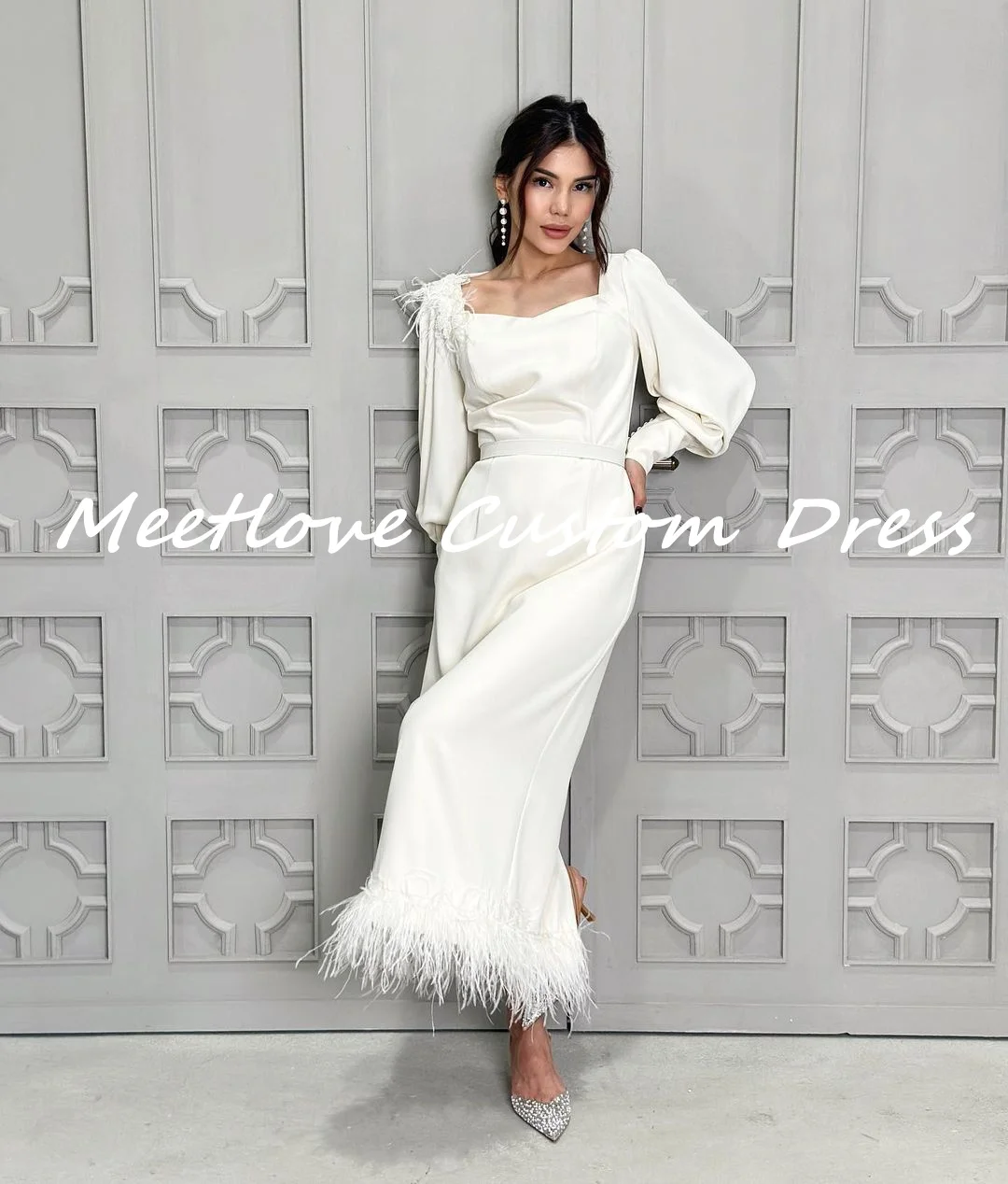 Meetlove CustomizedSleeves Mermaid Zipper up Dubai Luxury Evening Dress 2024 Wedding Dress 2024 Luxury Elegant Dresses For Women
Meetlove CustomizedSleeves Mermaid Zipper up Dubai Luxury Evening Dress 2024 Wedding Dress 2024 Luxury Elegant Dresses For Women