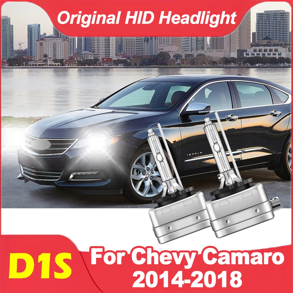 2PCS 35W Xenon Headlight D1S Original HID Headlamp 6000K Super Bright Low Beam Bulb For Chevy Camaro 2014-2017 2018 Car Light
2PCS 35W Xenon Headlight D1S Original HID Headlamp 6000K Super Bright Low Beam Bulb For Chevy Camaro 2014-2017 2018 Car Light