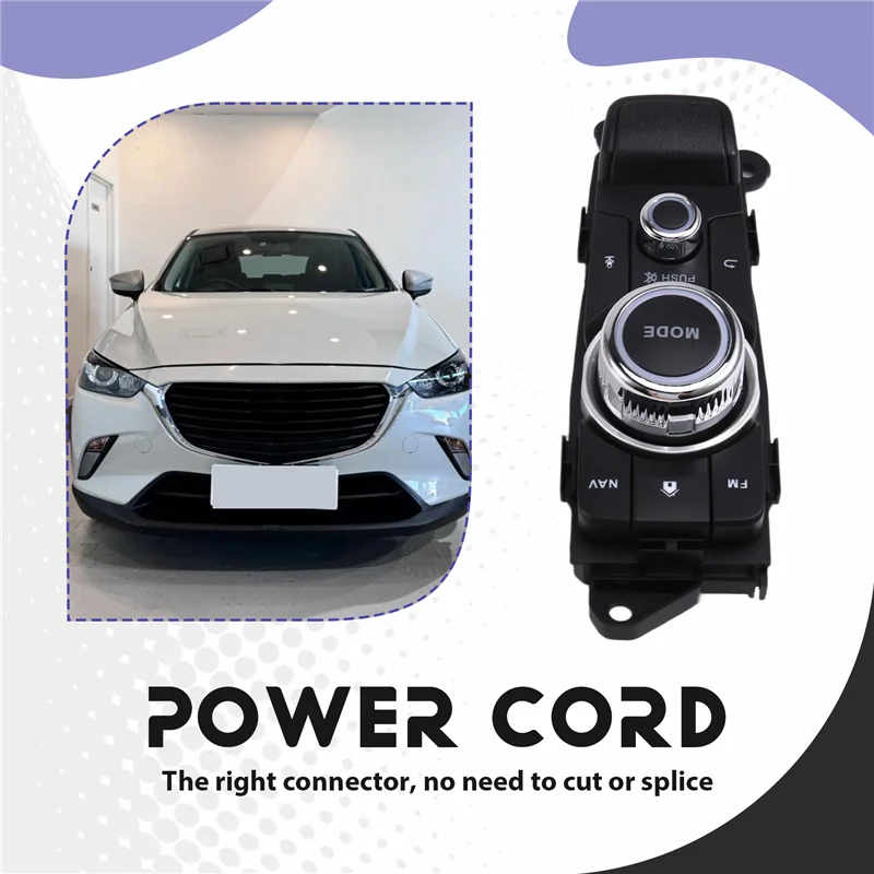 Car Central Controller Mode Knob Button Mouse NAV Controller Switch Button For Mazda CX-3 2 Demio Low-End 2014-2021
Car Central Controller Mode Knob Button Mouse NAV Controller Switch Button For Mazda CX-3 2 Demio Low-End 2014-2021
