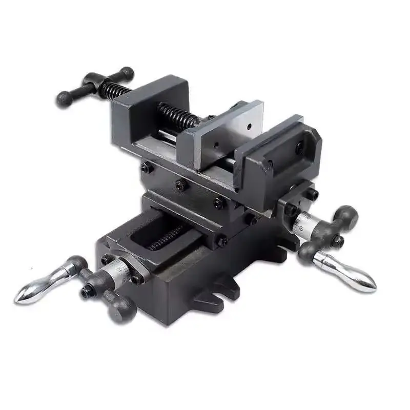 NEW 3-inch Precision Cross Vise Heavy Duty Vise Two-way Mobile Vise Work Bench Drilling and Milling Machine Special Cross Pliers
NEW 3-inch Precision Cross Vise Heavy Duty Vise Two-way Mobile Vise Work Bench Drilling and Milling Machine Special Cross Pliers