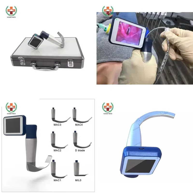 Hot Sale SY-P020N 6 Reusable Blades 3 Inch LCD Display ENT Video Laryngoscope
Hot Sale SY-P020N 6 Reusable Blades 3 Inch LCD Display ENT Video Laryngoscope