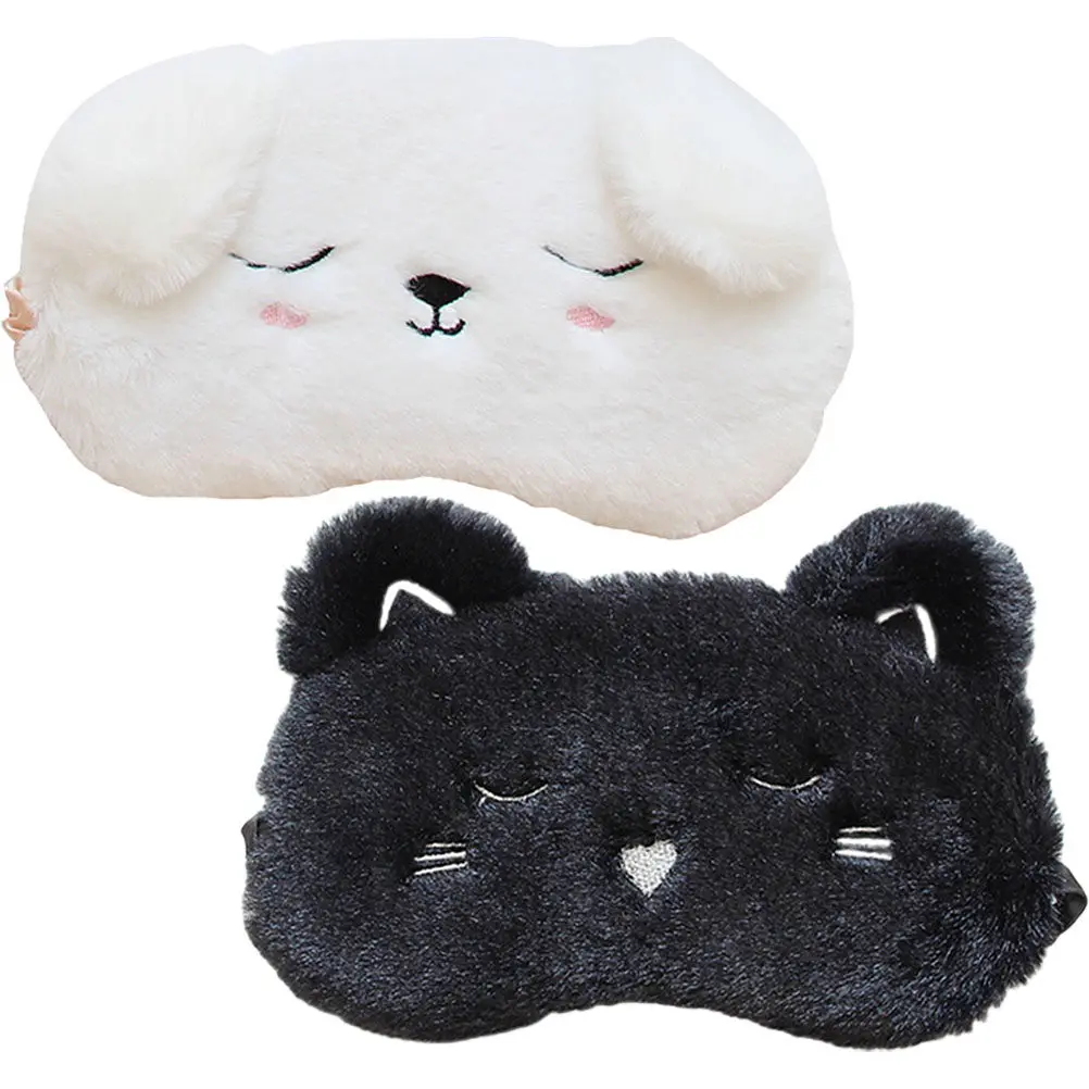 2Pcs Cartoon Sleep Mask Animal Eye Cover Adorable Light Blocking Comfortable Eye Mask for Travel Relaxation Sleeping
2Pcs Cartoon Sleep Mask Animal Eye Cover Adorable Light Blocking Comfortable Eye Mask for Travel Relaxation Sleeping