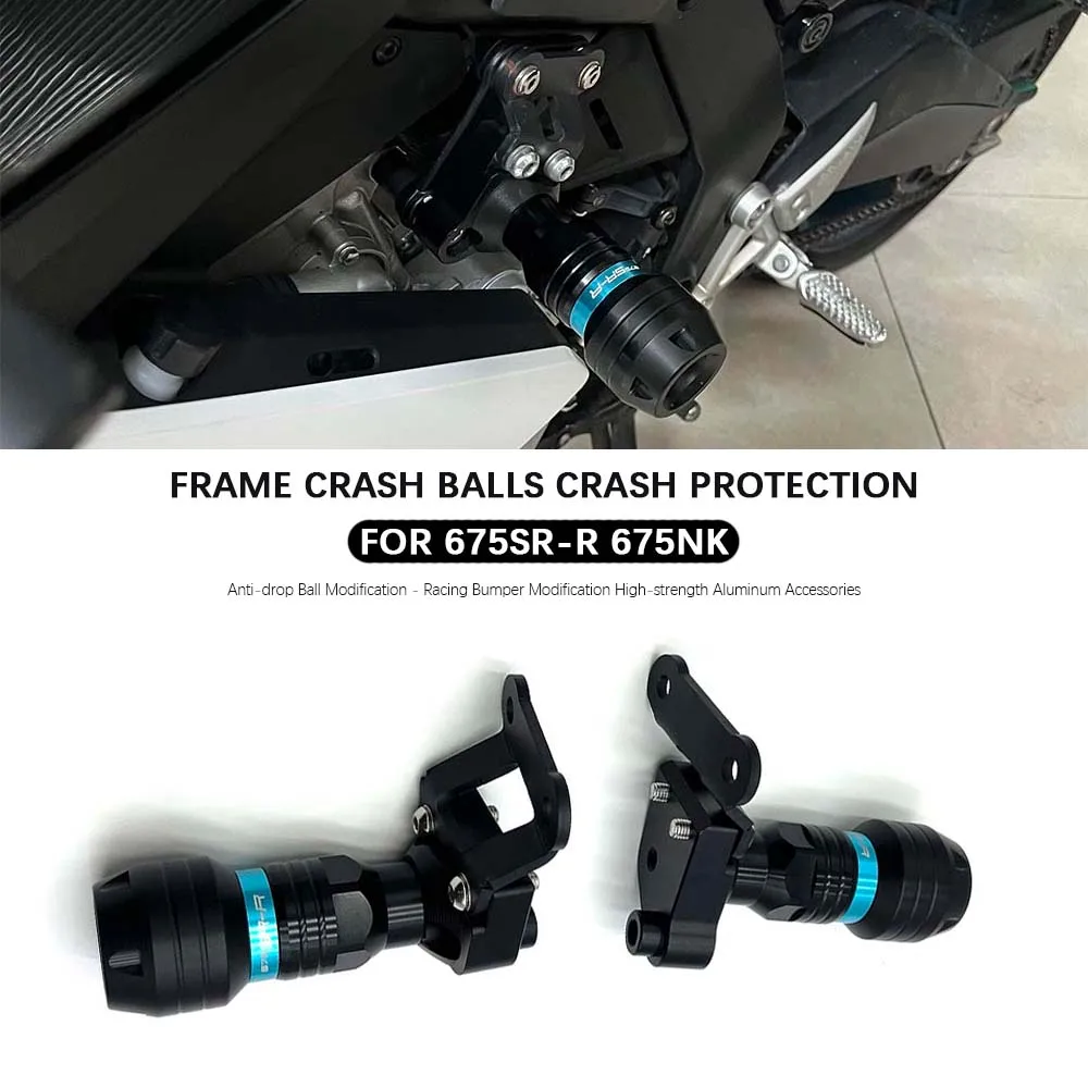 FOR CFMOTO 675SR-R 675NK Accessories Anti-drop Ball Modification-Racing Bumper Modification High-strength Aluminum 675 SRR 675ss
FOR CFMOTO 675SR-R 675NK Accessories Anti-drop Ball Modification-Racing Bumper Modification High-strength Aluminum 675 SRR 675ss