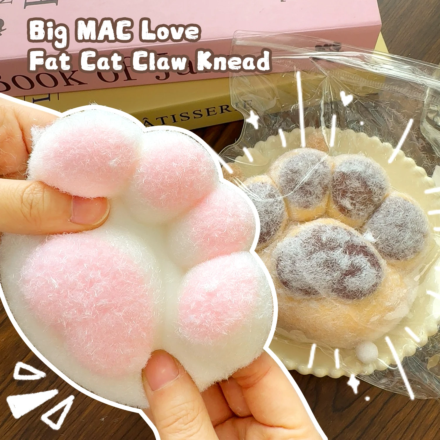 11CM Kawaii Cat Claw Pinch Toys Silicone PVC Decompression Toys Sticky Soft Fingers Pinch Decompression Toys To Relieve Stress
11CM Kawaii Cat Claw Pinch Toys Silicone PVC Decompression Toys Sticky Soft Fingers Pinch Decompression Toys To Relieve Stress