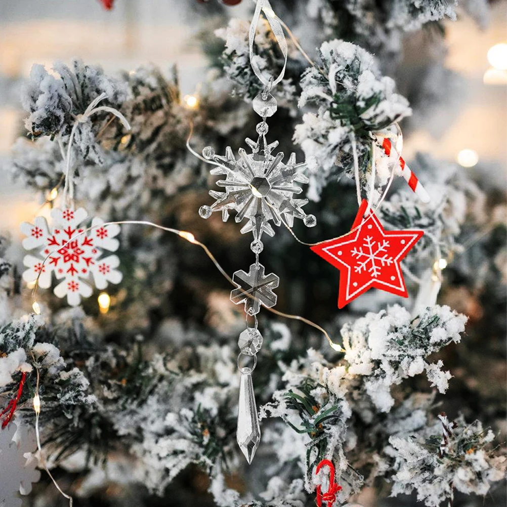 4Pcs Acrylic Snowflake Xmas Tree Ornaments Hanging Hanging Christmas Decoration Party Supplies Christmas Decorations
4Pcs Acrylic Snowflake Xmas Tree Ornaments Hanging Hanging Christmas Decoration Party Supplies Christmas Decorations