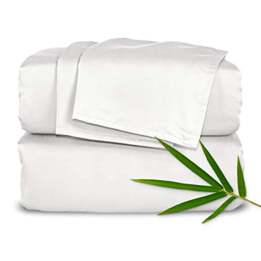 Sheets by, Genuine 100% Organic Viscose Derived from Bamboo Bed Sheet Set, Soft and Cooling, Double Stitching, 2 Year Quality P
Sheets by, Genuine 100% Organic Viscose Derived from Bamboo Bed Sheet Set, Soft and Cooling, Double Stitching, 2 Year Quality P