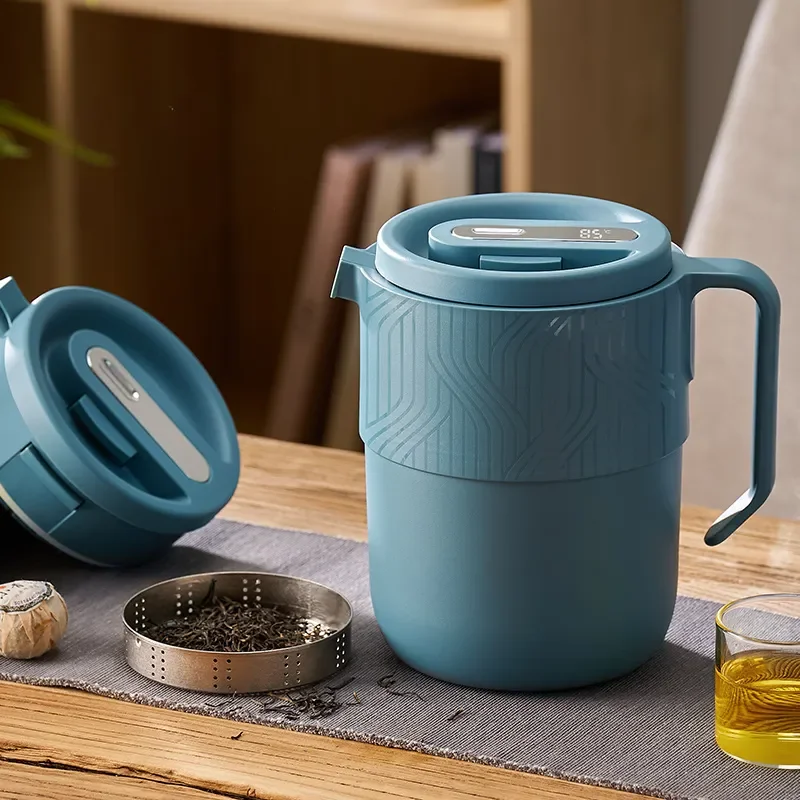 Large Capacity Stainless Steel Intelligent Temperature Display Separation Insulation Teapot Tea Set for Enjoying Perfectly Stuff
Large Capacity Stainless Steel Intelligent Temperature Display Separation Insulation Teapot Tea Set for Enjoying Perfectly Stuff
