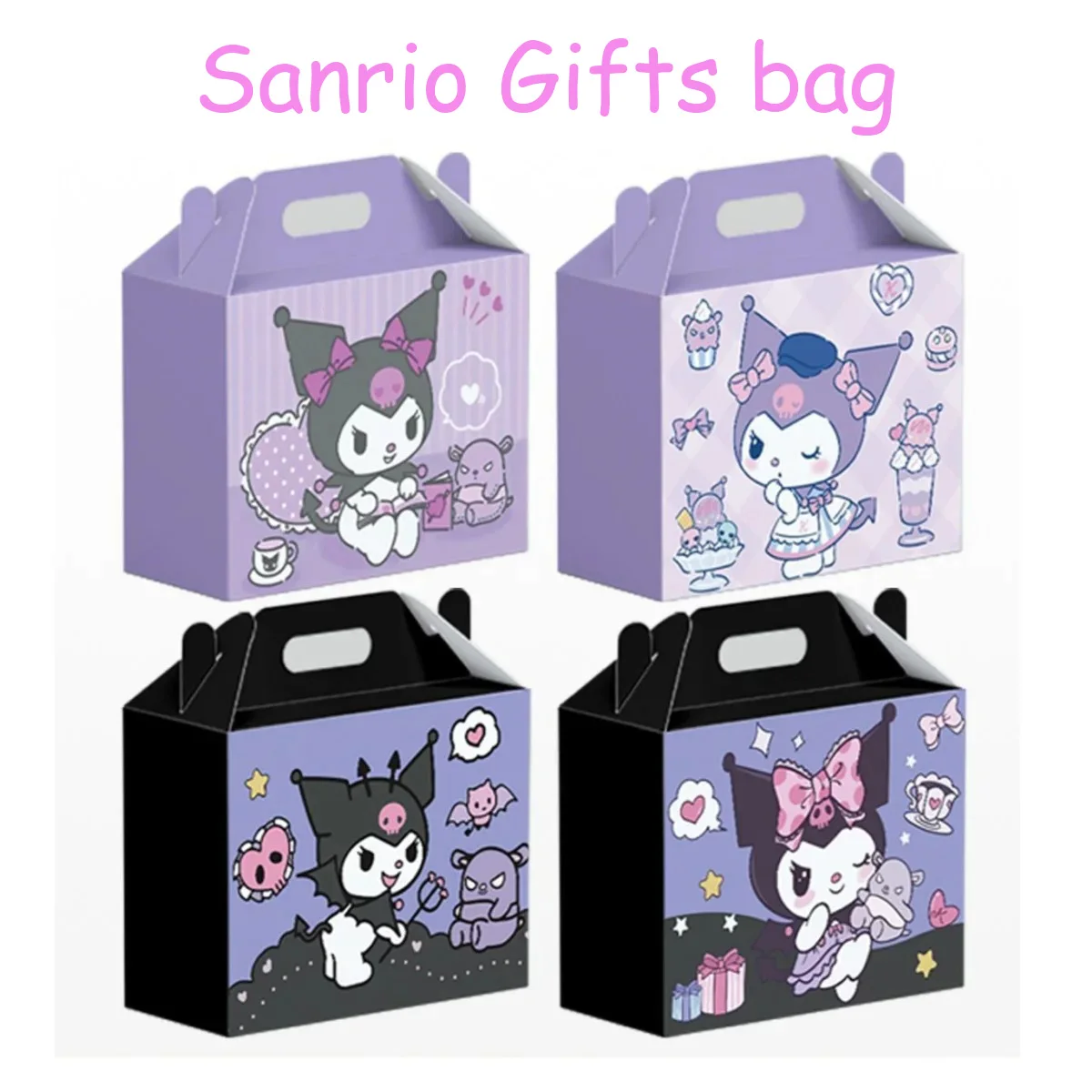 5pcs Birthday Party Party Supplies Candy Packaging Bag Sanrio Kuromi Gift Box Cute Decor Cartoon Halloween Christmas Decoration
5pcs Birthday Party Party Supplies Candy Packaging Bag Sanrio Kuromi Gift Box Cute Decor Cartoon Halloween Christmas Decoration
