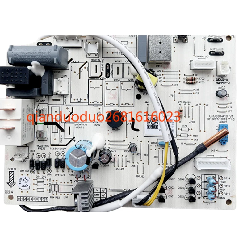 Applicable to Gree air conditioner main board 300002060245 M538F1AG generation 30135000083 300002060007
Applicable to Gree air conditioner main board 300002060245 M538F1AG generation 30135000083 300002060007