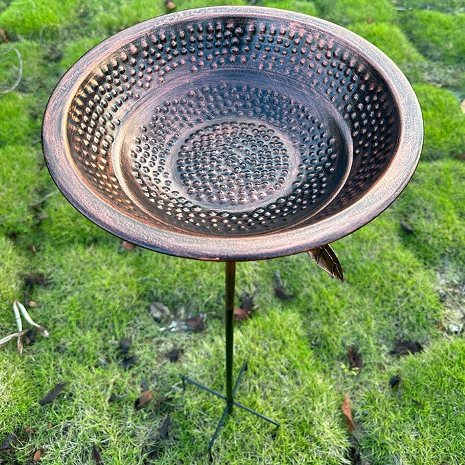 Outdoor Bird Bath Weatherproof Bird Lovers Present Novelty Versatile Birdfeeder 5 Prongs Base Stake for Courtyard Outside Patio
Outdoor Bird Bath Weatherproof Bird Lovers Present Novelty Versatile Birdfeeder 5 Prongs Base Stake for Courtyard Outside Patio