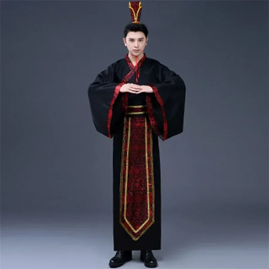 Men Hanfu Adult Traditional Chinese Clothing Folk Dance Ancient Costume Stage Performance Singers Tang Suit Festival Outfit
Men Hanfu Adult Traditional Chinese Clothing Folk Dance Ancient Costume Stage Performance Singers Tang Suit Festival Outfit