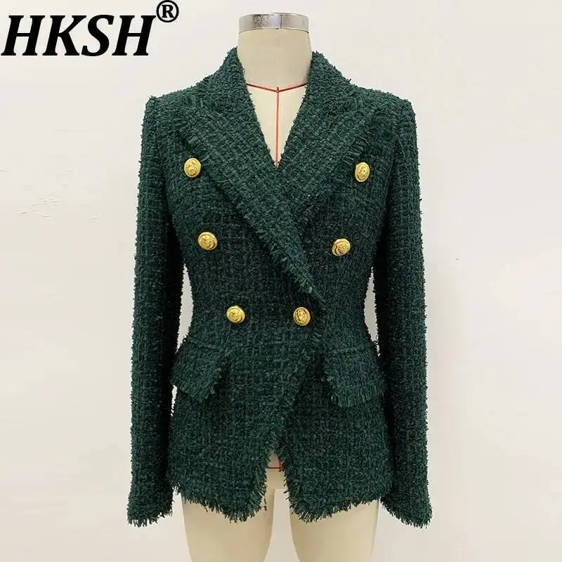 HKSH Осенний новый женский американский модный уличный костюм High-end Sense с бахромой Твидовые приталенные пиджаки Шикарные шорты Ins HK8651
HKSH Осенний новый женский американский модный уличный костюм High-end Sense с бахромой Твидовые приталенные пиджаки Шикарные шорты Ins HK8651