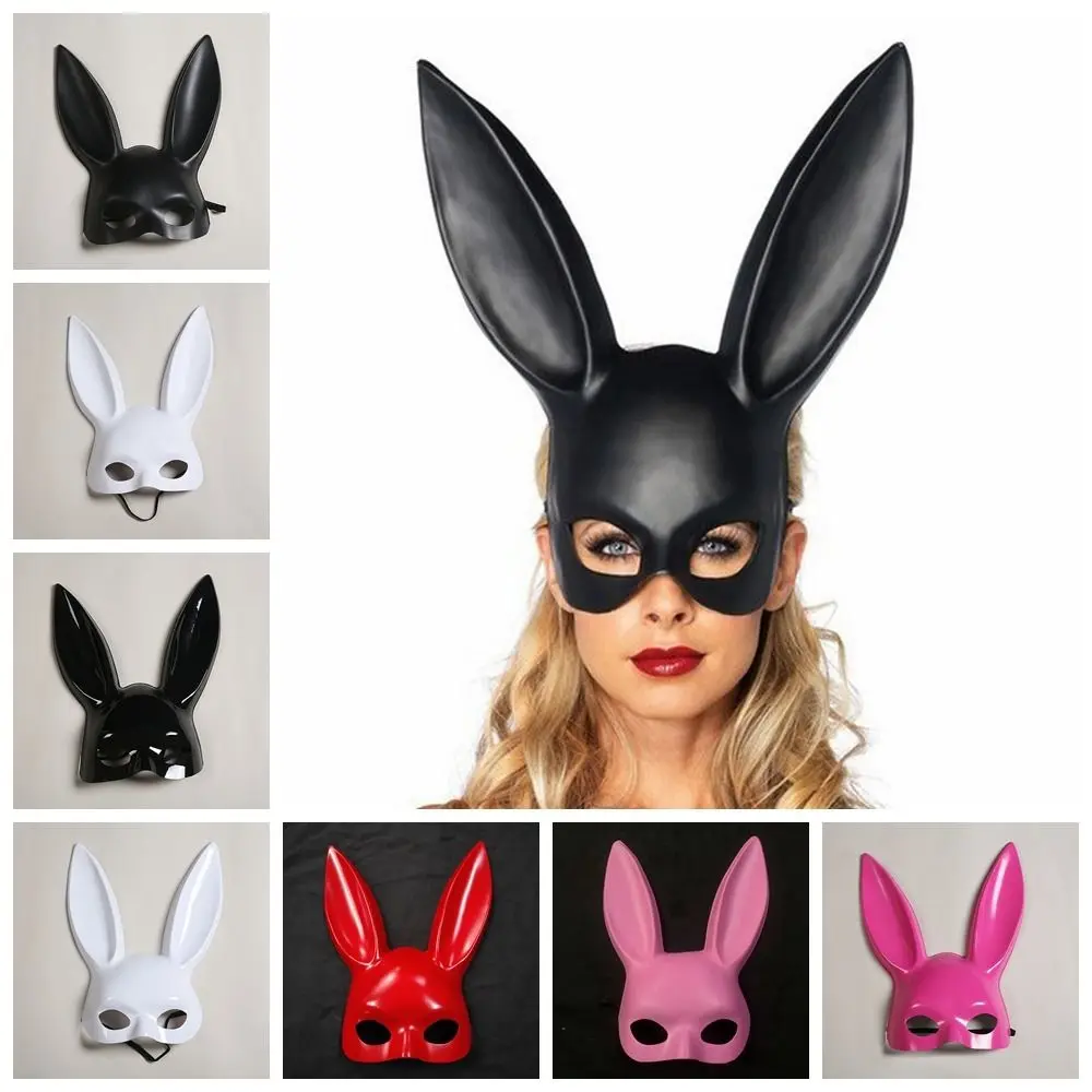 Fun Anime Bunny Mask Sexy Rabbit Ears Ears Bondage Mask Costume Props Women Girl 
Fun Anime Bunny Mask Sexy Rabbit Ears Ears Bondage Mask Costume Props Women Girl