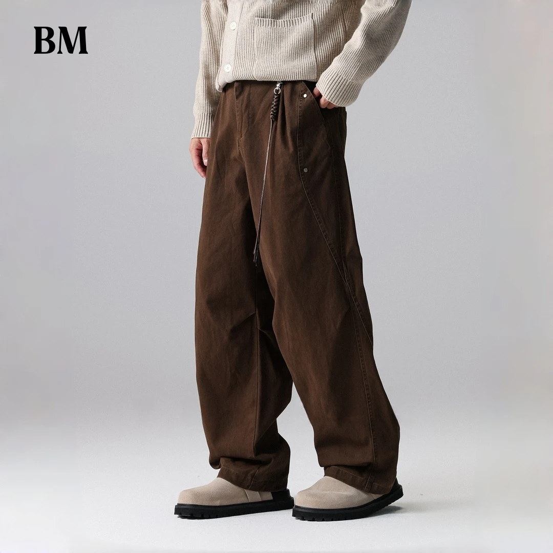 Mens Cargo Pants American Vintage Washed Straight Leg Loose Fit Streetwear Brown Trendy Comfort High Quality Caramel Trousers
Mens Cargo Pants American Vintage Washed Straight Leg Loose Fit Streetwear Brown Trendy Comfort High Quality Caramel Trousers