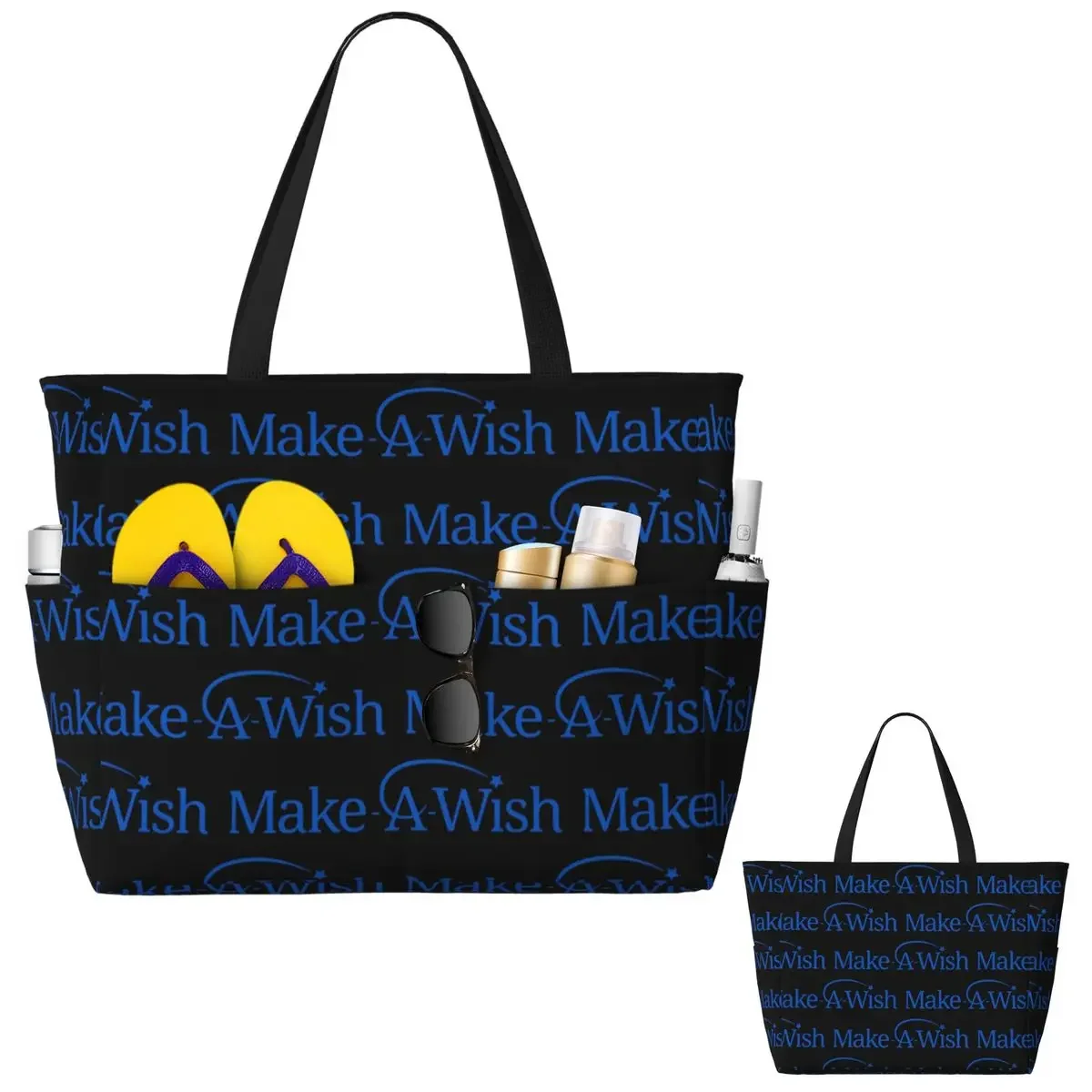 Make A Wish Foundation Of America Beach Tote Bag Sport Gym Yoga Duffle Large Tote Bag Women Travel Bag Fitness bag
Make A Wish Foundation Of America Beach Tote Bag Sport Gym Yoga Duffle Large Tote Bag Women Travel Bag Fitness bag