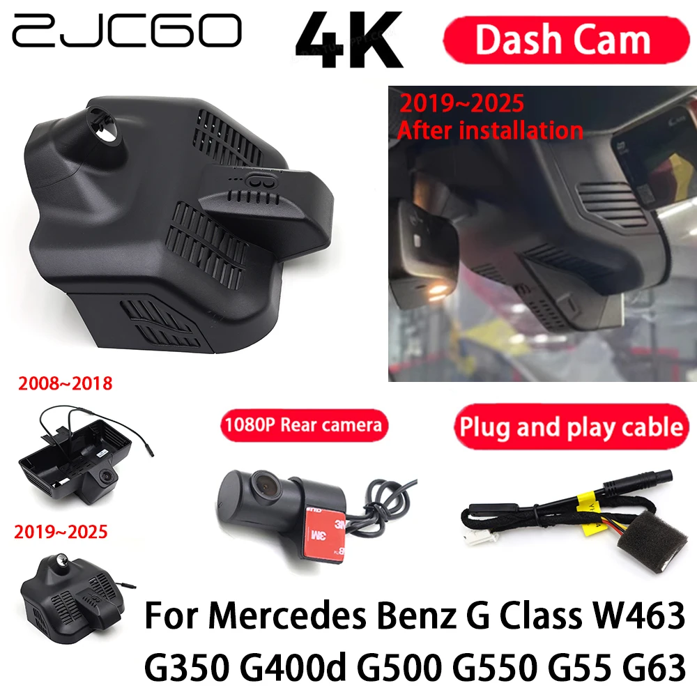 Car Camera 4K Plug and Play Dash Cam Video Recorder Night Vision for Mercedes Benz G Class W463 G350 G400d G500 G550 G55 G63
Car Camera 4K Plug and Play Dash Cam Video Recorder Night Vision for Mercedes Benz G Class W463 G350 G400d G500 G550 G55 G63