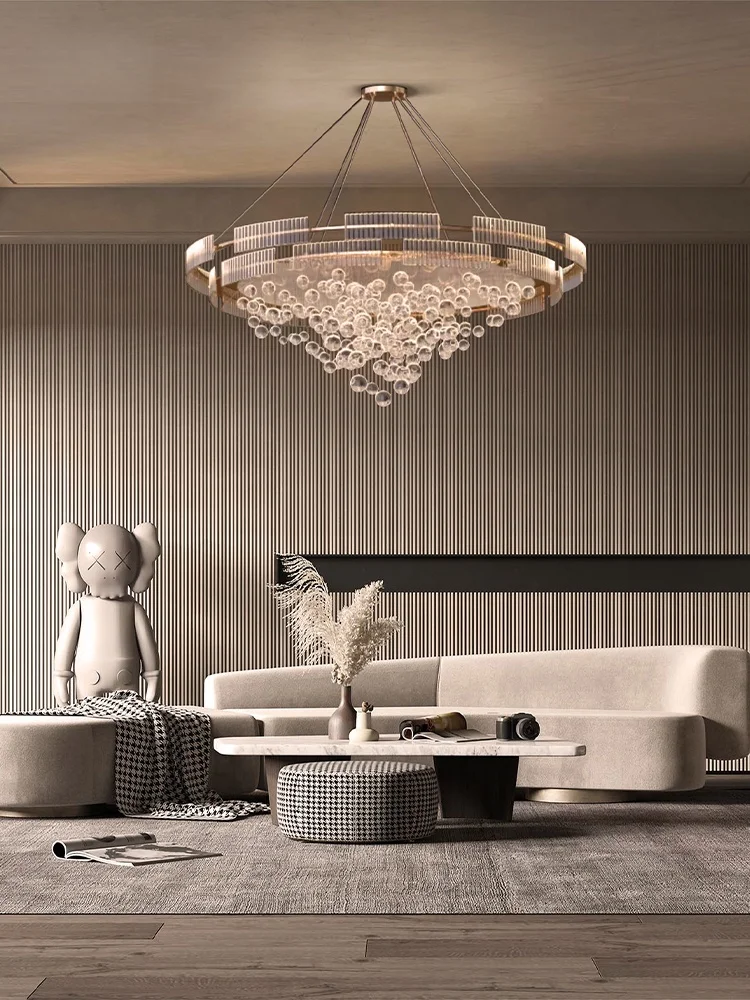 Designer Bubble Glass Chandelier For Luxury Lobbies Dining Table Chandelier With Wind Chime Glass Cluster Lighting For Showrooms
Designer Bubble Glass Chandelier For Luxury Lobbies Dining Table Chandelier With Wind Chime Glass Cluster Lighting For Showrooms